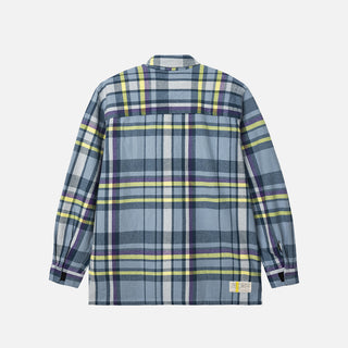 WORK FLANNEL SHIRT - BLUE