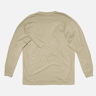 KONFVSEDROSE FOR LAPSTONE "ROSE BOWL" L/S TEE - SAND