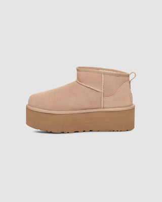 WMNS CLASSIC ULTRA MINI PLATFORM - SAND