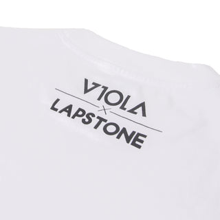 LAPSTONE X VIOLA X IVERSON "BE YOURSELF" TEE - WHITE