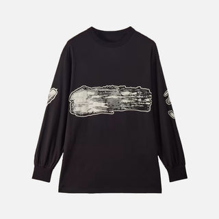 GRAPHIC LOGO L/S TEE - BLACK