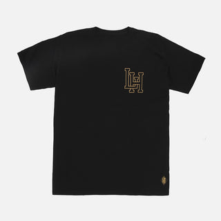 LH FUNDAMENTAL BY STANDARD ISSUE TEE - BLACK / TAN