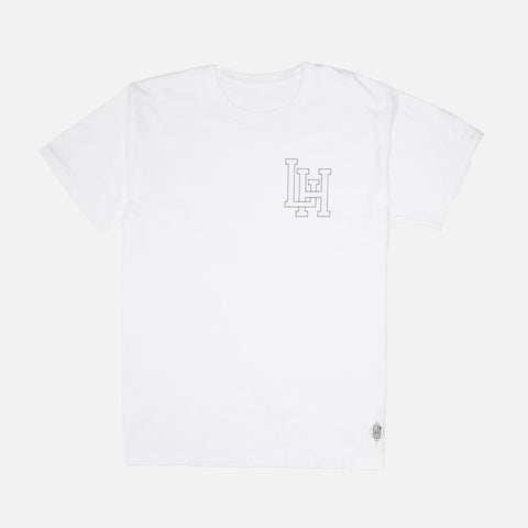 LH FUNDAMENTALS BY STANDARD ISSUE TEE - WHITE / BLACK