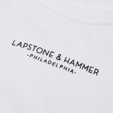 LH FUNDAMENTALS BY STANDARD ISSUE TEE - WHITE / BLACK