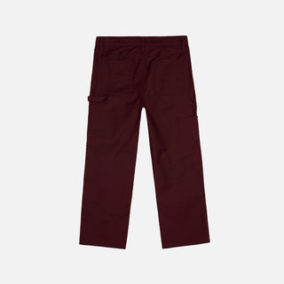 MOLESKIN DOUBLE KNEE PANT - BURGUNDY