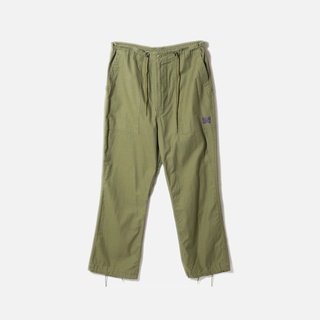 STRING FATIGUE PANT BACK SATEEN - OLIVE