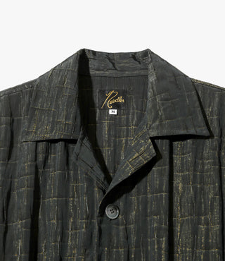 CABANA SHIRT - R/N BRIGHT CLOTH / CROSS - BLACK