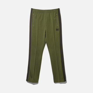 NARROW TRACK PANT POLY SMOOTH - OLIVE