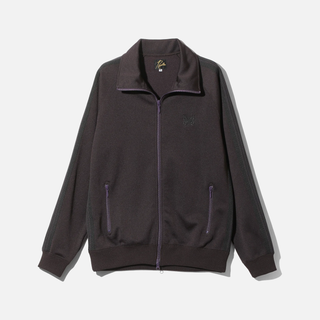 TRACK JACKET POLY SMOOTH - PURPLE