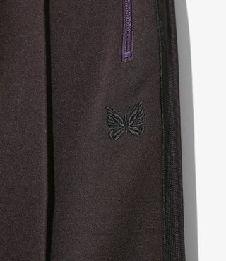 NARROW TRACK PANT POLY SMOOTH - PURPLE