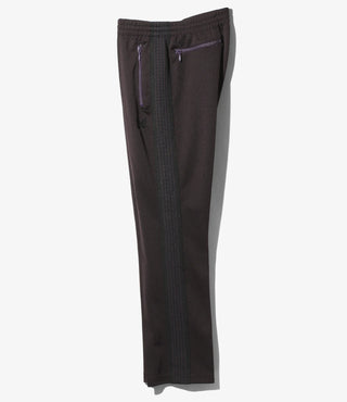 NARROW TRACK PANT POLY SMOOTH - PURPLE