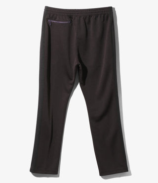 NARROW TRACK PANT POLY SMOOTH - PURPLE