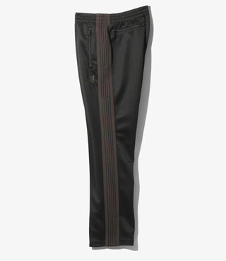 NARROW TRACK PANT POLY SMOOTH - BLACK