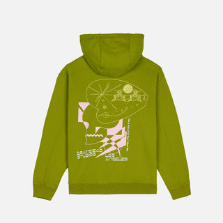 PLAYING WITH FIRE HOODIE - OLIVE