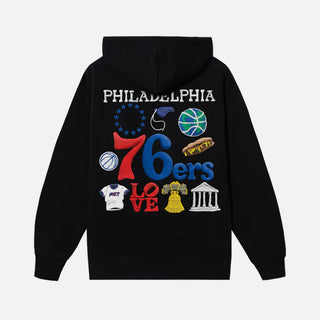 MARKET 76ERS HOODIE - BLACK