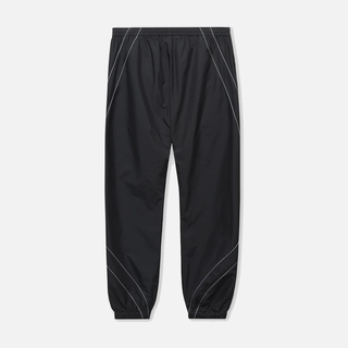 PANELLED NYLON PANT - BLACK