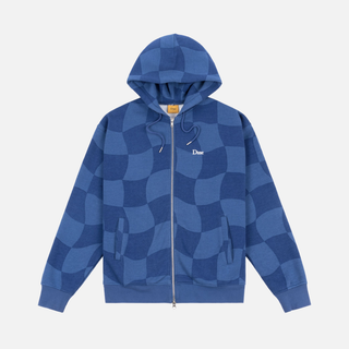 CLASSIC CHECKMATE ZIP HOODIE - NAVY