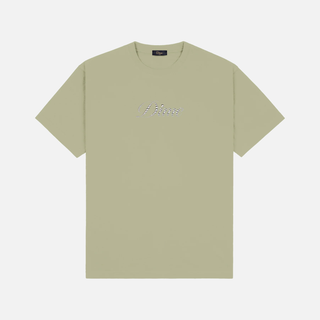 ICE CURSIVE T-SHIRT - WARM KHAKI