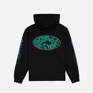 VIDEOSPHERE HOODIE - BLACK