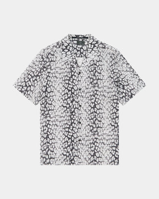 WHITENOISE LEOPARD RESORT SS SHIRT