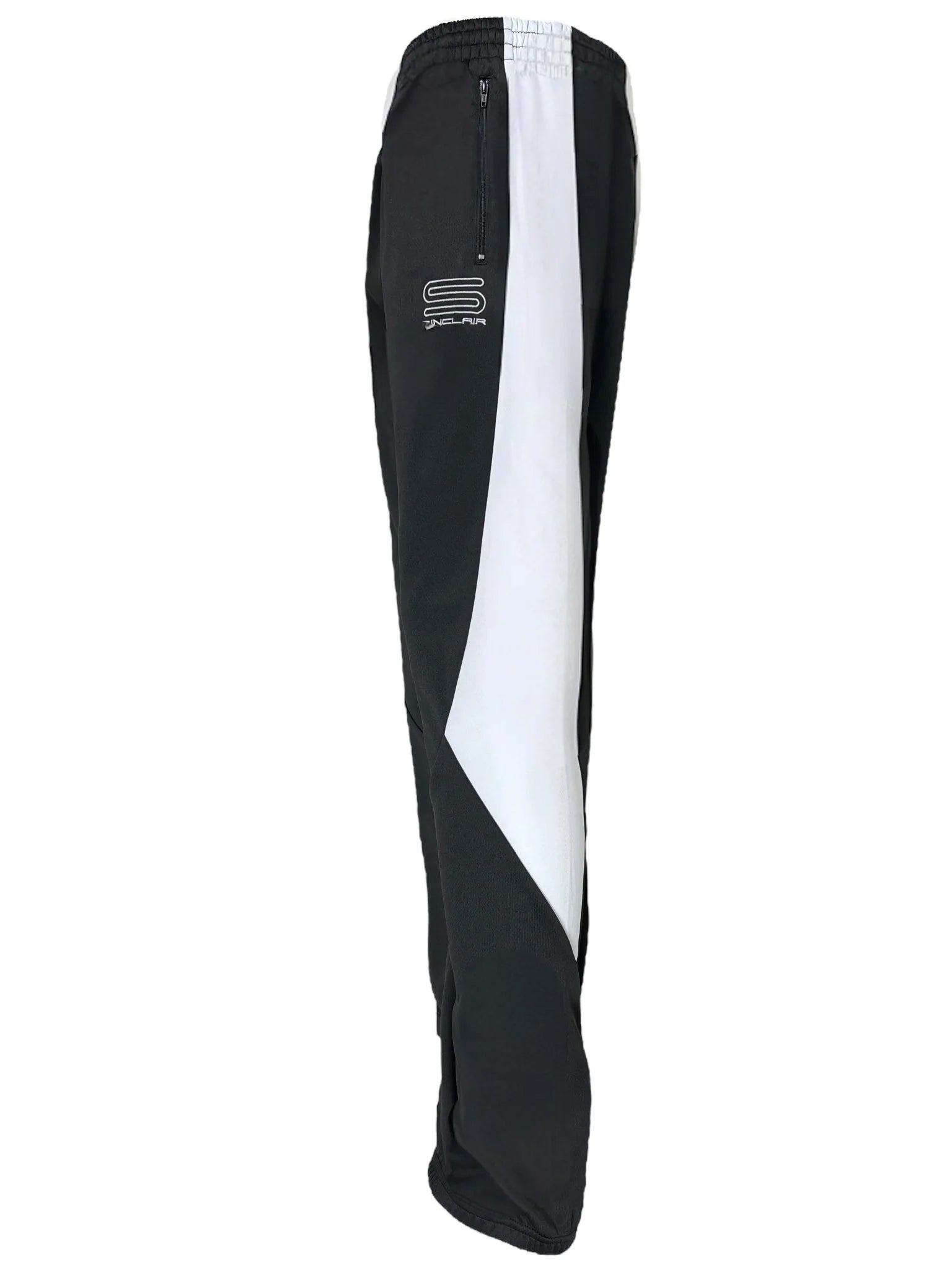 TECH LOGO TRACK PANT - BLACK / WHITE