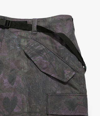 BELTED BDU SHORT-RIPSTOP/S2W2 CAMO - PURPLE