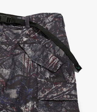 BELTED BDU SHORT-RIPSTOP/S2W2 CAMO - GREY CAMO