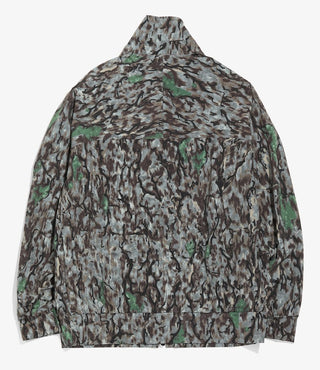 TRAINER JACKET - N/PU TAFFETA - HORN CAMO