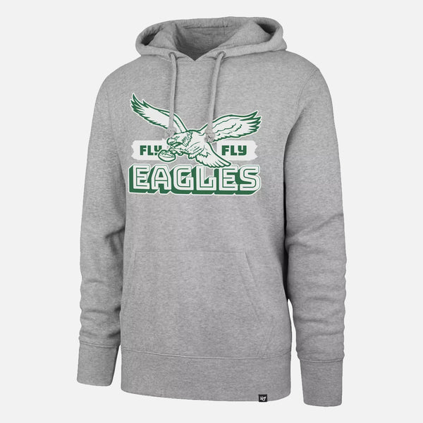 '47 Brand Philadelphia Eagles Fly Eagles Fly Slate Grey Hooded Sweatshirt