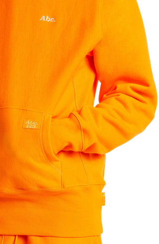 ABC PULLOVER HOODIE - CARNELIAN ORANGE