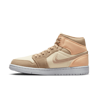 WMNS AIR JORDAN 1 MID SE "CANVAS KHAKI"