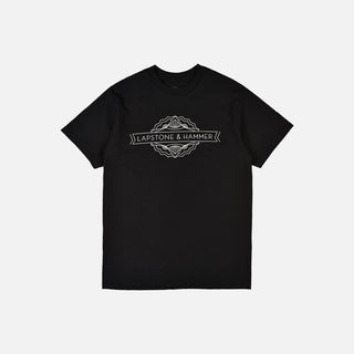 LH MAIN LOGO TEE - BLACK