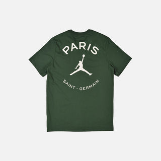 JORDAN PSG SS TEE - NOBLE GREEN / WHITE