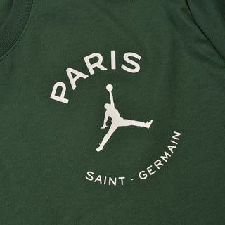 JORDAN PSG SS TEE - NOBLE GREEN / WHITE