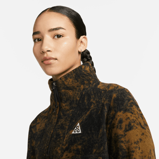 WMNS ACG THERMA-FIT "WOLF TREE" 1/2 ZIP PULLOVER - HAZEL RUSH