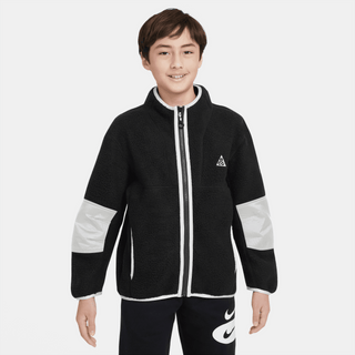 ACG KIDS SHERPA JACKET - BLACK / WHITE