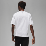 UNION LA X JORDAN S/S T-SHIRT - WHITE / GREY HAZE