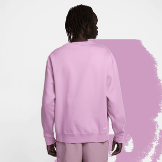 ACG THERMA-FIT FLEECE CREW - RUSH FUCHSIA / SUMMIT WHITE