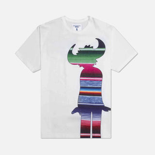 BUFFALO MAN TEE - WHITE