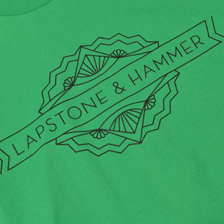 LH MAIN LOGO TEE - KELLY GREEN