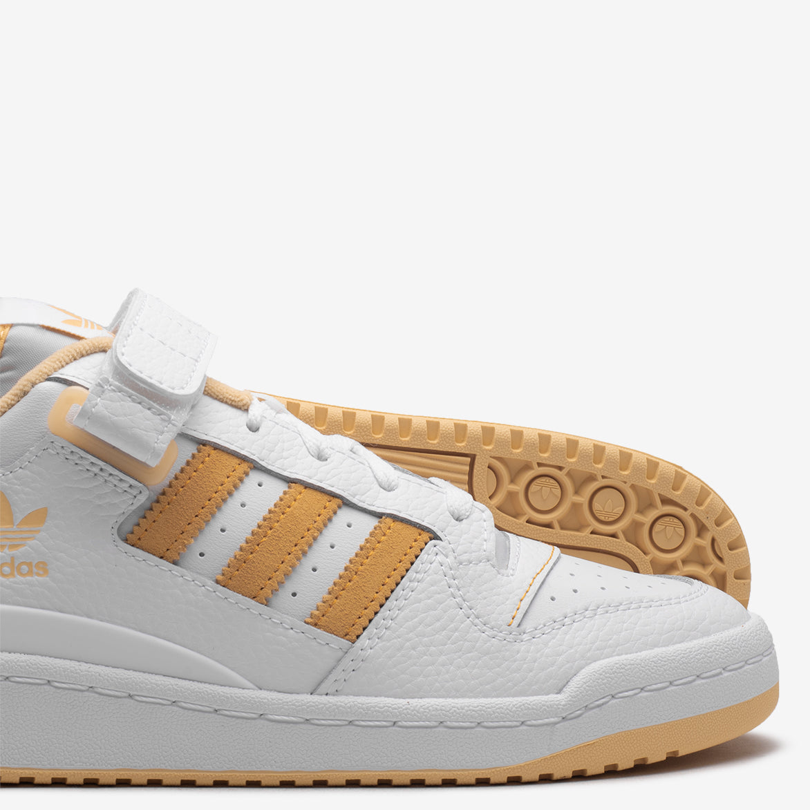 adidas Forum Low Pastel  White/Pulse Amber/Semi Mint Rush Grade