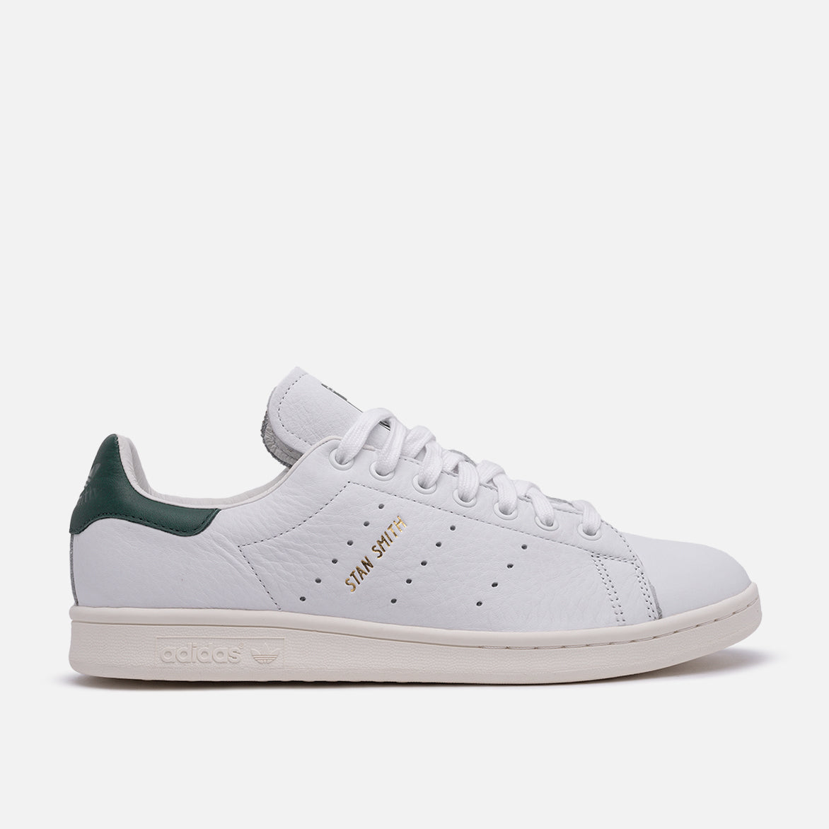A White Upper Lands On The adidas Originals Stan Smith Leather
