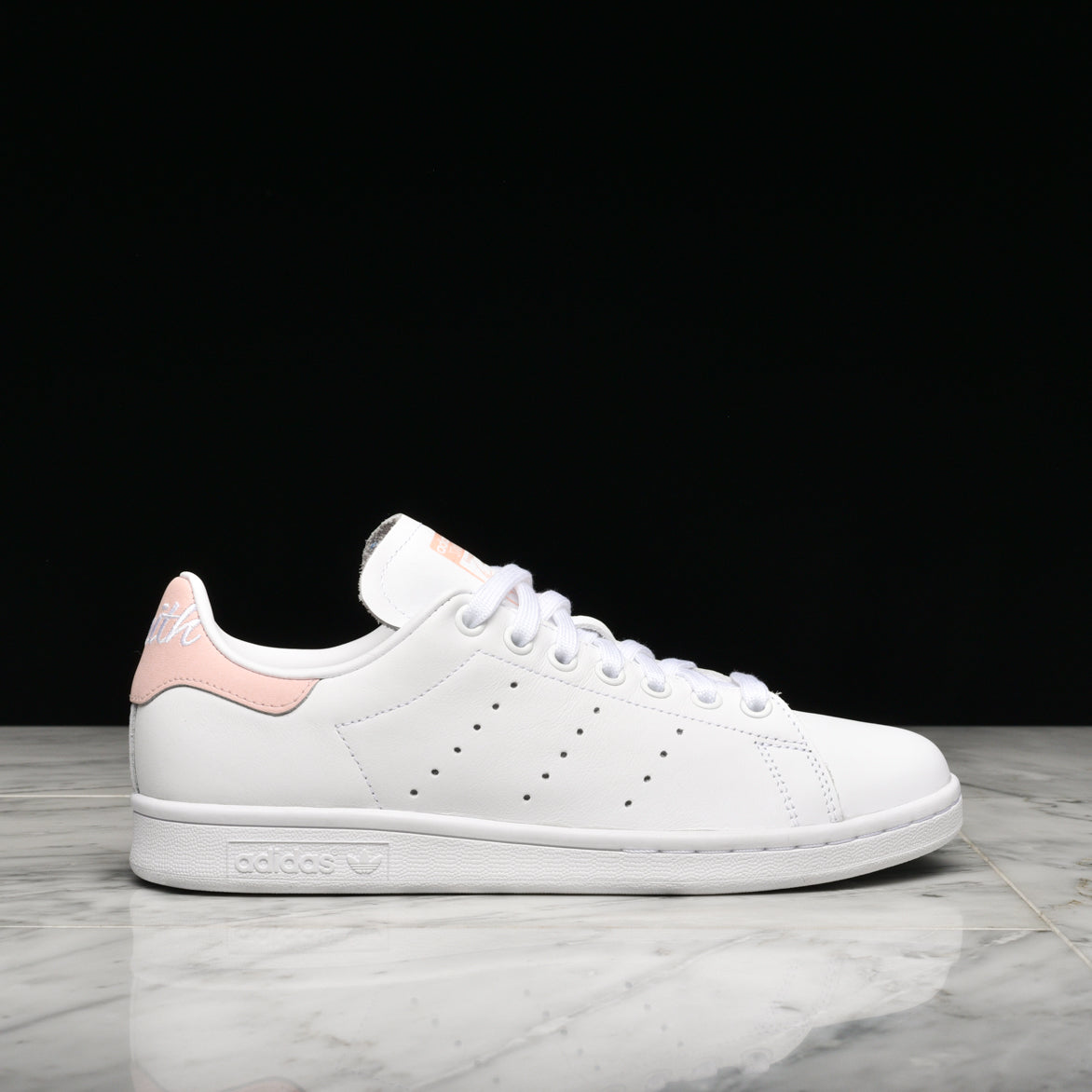 Diskret stang springvand WMNS STAN SMITH - WHITE / ICE PINK / WHITE | lapstoneandhammer.com