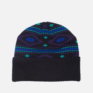 LAPSTONE INTARSIA KNIT BEANIE - BLACK