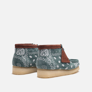 WMNS WALLABEE - GREEN PAISLEY