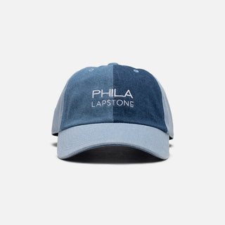 LAPSTONE X M&N DENIM 76ERS DAD HAT - BLUE