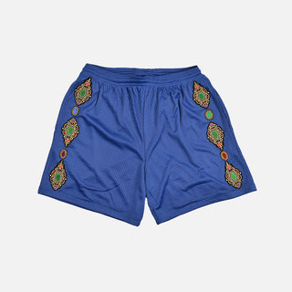 LAPSTONE X N. SHEIKH "FORGOTTEN GEMS" MESH SHORT - ROYAL