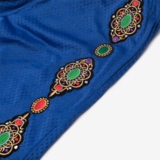 LAPSTONE X N. SHEIKH "FORGOTTEN GEMS" MESH SHORT - ROYAL