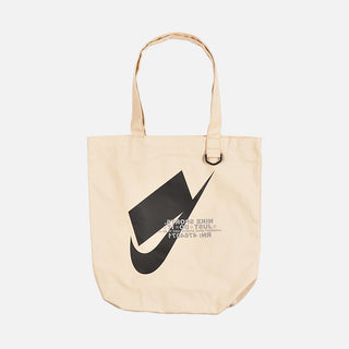 HERITAGE TOTE BAG - NATURAL / FLAT SILVER / BLACK