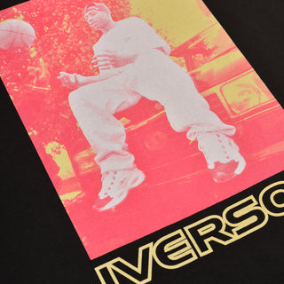 ALLEN IVERSON "HOT COLORS" TEE - BLACK